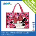 Promotional new washable pp woven bag with square bottom as shopping bag